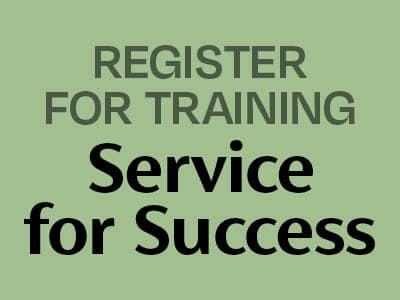 TBD Service For Success Training