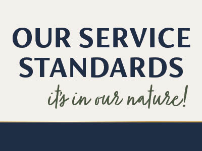 TBD Our Service Standards